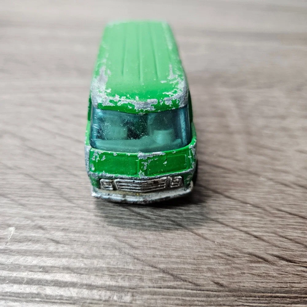 Vintage 1976 Hot Wheels GMC Motor Home Green Palm Beach Diecast RV Hong Kong